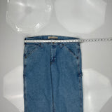 Lee Carpenter Jeans - 36W 31L Blue Denim