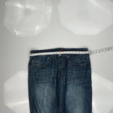 Unbranded Boot Cut Jeans - 38W 32L Blue Cotton