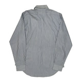 Polo By Ralph Lauren Striped Shirt - Medium Blue Cotton