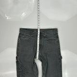 Dickies Carpenter Pants - 32W 30L Gray Cotton