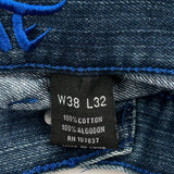 Makaveli Jeans - 37W 32L Blue Cotton