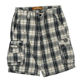 Lee Checked Cargo Shorts - 30W 11L Multicoloured Cotton