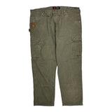 Wrangler Cargo Pants - 42W 32L Green Cotton