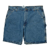 Carhartt Denim Shorts - 36W 10L Blue Denim
