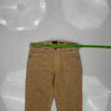 Quiksilver Jeans - 32W 30L Beige Corduroy