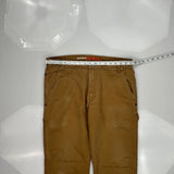 Dickies Carpenter Pants - 34W 32L Brown Cotton