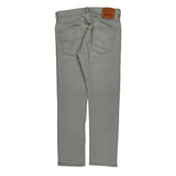 513 Levis Jeans - 31W 30L Grey Cotton