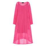 Aphrodite Hot Pink Holiday Resort Midi Dress