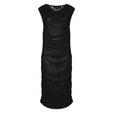 Boudicca Summer Black Midi Dress -Inclusive Plus Size up to UK 26 / US 22