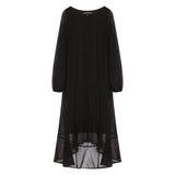 Aphrodite Black Holiday Resort Midi Dress