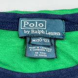 Age 10-12 Polo By Ralph Lauren T-Shirt - Medium Green Cotton
