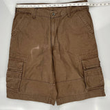 Levis Cargo Shorts - 34W 11L Brown Cotton