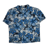 Aloha Republic Floral Hawaiian Shirt - XL White Cotton