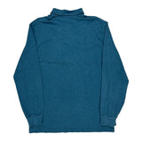 Polo By Ralph Lauren Long Sleeve Polo Shirt - Large Blue Cotton