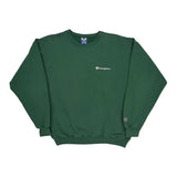 Champion Sweatshirt - Large Green Cotton