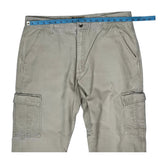 Wrangler Cargo Trousers - 36W 30L Beige Cotton