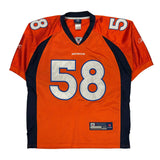 Broncos Reebok Nfl Football Jersey - XL Orange Polyester