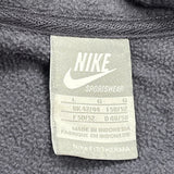 Nike Fleece Jacket - Large Gray Polyester
