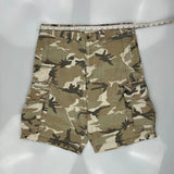 Dockers Camo Cargo Shorts - 36W 11L Camo Cotton