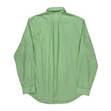 Ralph Lauren Striped Shirt - Large Green Cotton