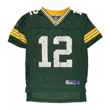 Age 8-12 Green Bay Packers Reebok Football Jersey - Medium Green Polyester