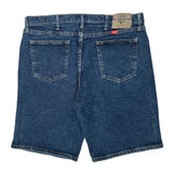 Wrangler Denim Shorts - 36W 10L Blue Cotton