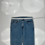 Levis 505 Jeans - 34W 30L Blue Cotton
