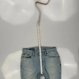 Made In USA Levis 510 Slim Fit Jeans - 31W 29L Light Wash Cotton