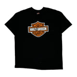 Motorcycles Harley Davidson T-Shirt - XL Black Cotton