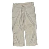 Patagonia Cargo Trousers - 31W UK 10 Beige Cotton