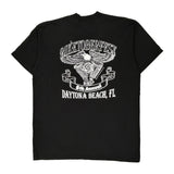 Biketoberfest Wcw Graphic T-Shirt - 2XL Black Cotton