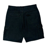 Wrangler Cargo Shorts - 37W 10L Black Cotton