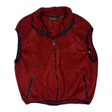 Timberland Vest - Large Red Polyester