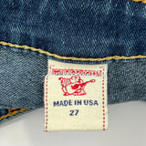True Religion Jeans - 27W UK 6 Blue Cotton