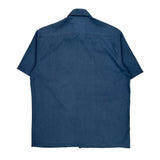Carhartt Short Sleeve Shirt - XL Blue Cotton