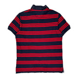 Tommy Hilfiger Slim Fit Polo Shirt - Large Navy Cotton Blend