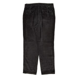 Nautica Cord Trousers - 36″ Waist Black Corduroy