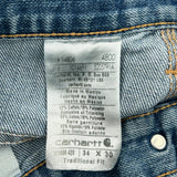 Carhartt Jeans - 34W 30L Blue Cotton