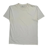 Blank Newton Trading Single Stitch T-Shirt - XL White Cotton