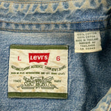Levis Denim Shirt - Large Light Wash Cotton