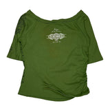 Harley Davidson T-Shirt - XL Green Cotton