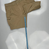 Adventure Wear Camel Cargo Cargo Shorts - 36W 6L Khaki Cotton