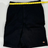 Dickies Shorts - 32W 12L Black Cotton