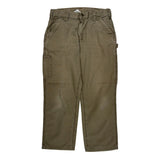 Carhartt Double Knee Carpenter Pants - 36W 30L Khaki Cotton