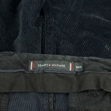 Tommy Hilfiger Cord Trousers - 32″ Waist Navy Cotton