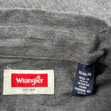 Wrangler Shirt - XL Gray Cotton