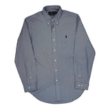 Ralph Lauren Striped Shirt - Medium Blue Cotton
