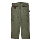 Wrangler Cargo Pants - 36W 31L Green Cotton