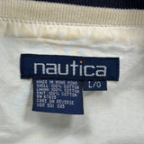 Nautica Harrington Jacket - Large Navy Cotton