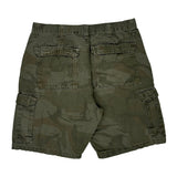 Wrangler Camo Cargo Shorts - 34W 10L Camo Cotton